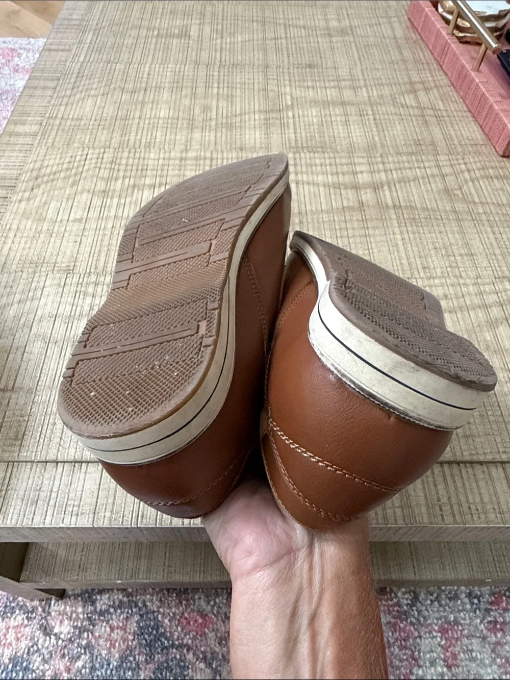Boys Brown Leather Lace-Up Dress Shoes
